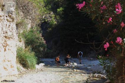 Flodvandring i Andalusien, Sydspanien